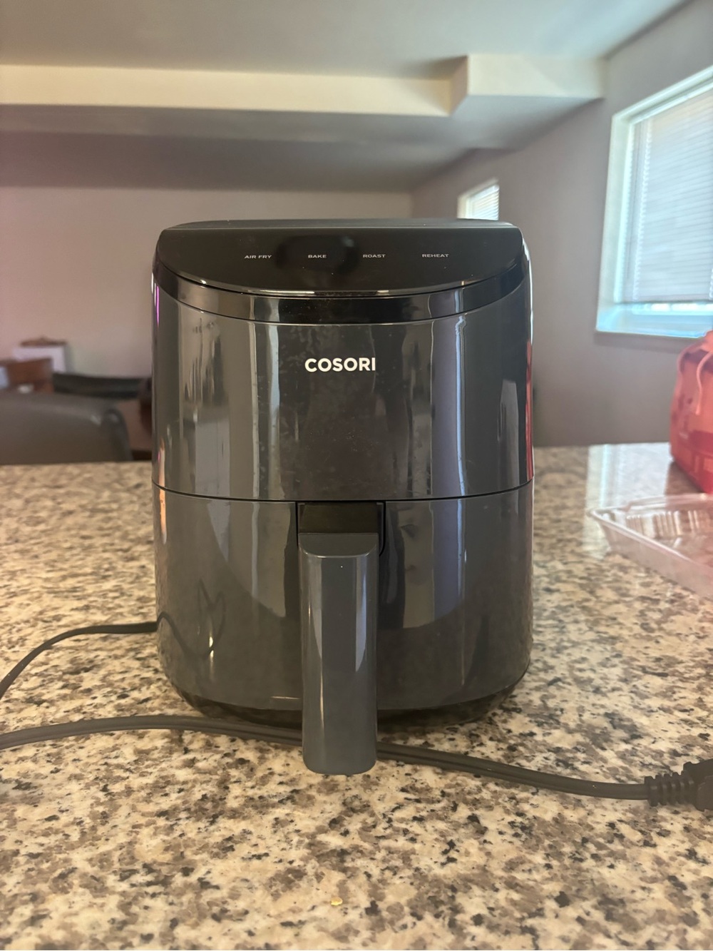 Cosori Black Air Fryer - Compact Multi-Function Cooker